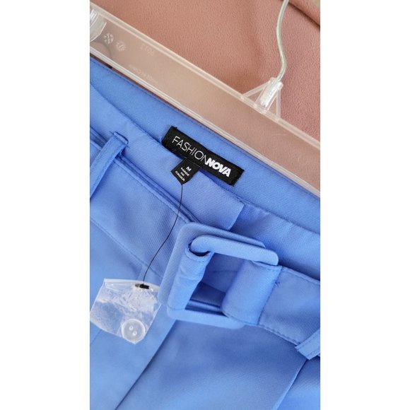 Business Per Usual Belted Pants - Picture 4 of 6